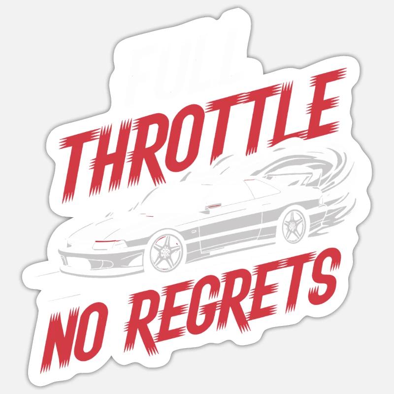 Drift automobile, course automobile, drift automobile Sticker taille S (10 x 10 cm)