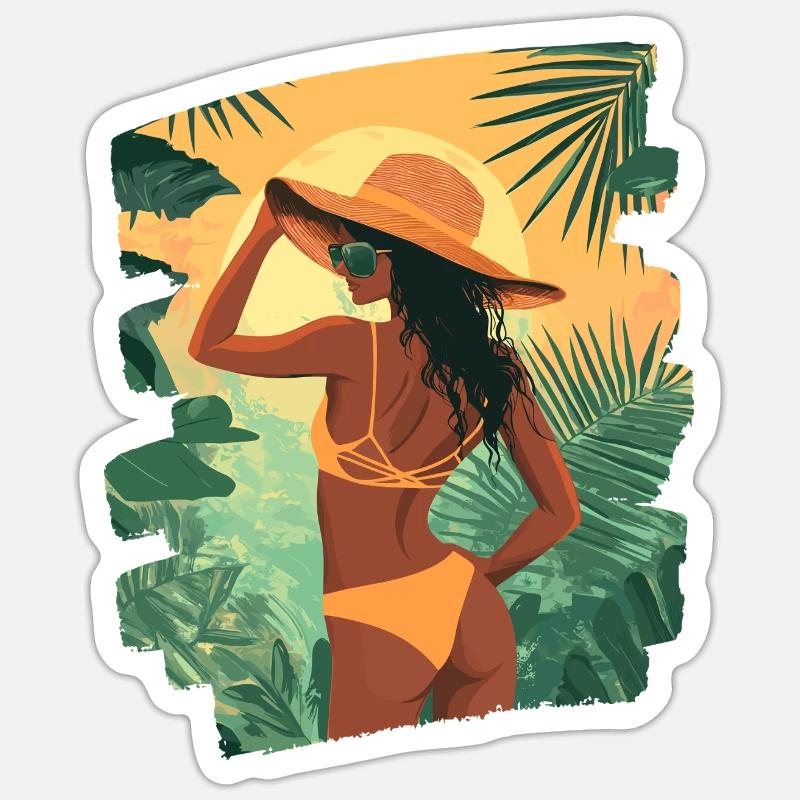 Sticker taille S (10 x 10 cm) - 