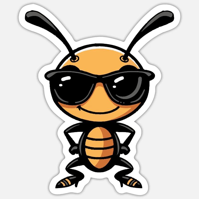 Sticker taille S (10 x 10 cm) - 