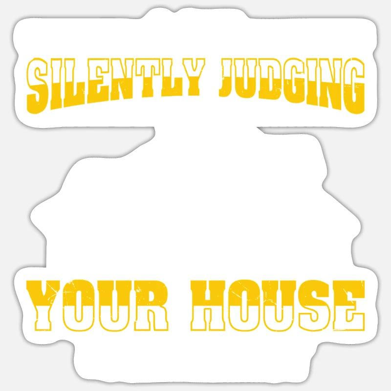 Architecte - Sticker taille S (10 x 10 cm) - blanc mat
