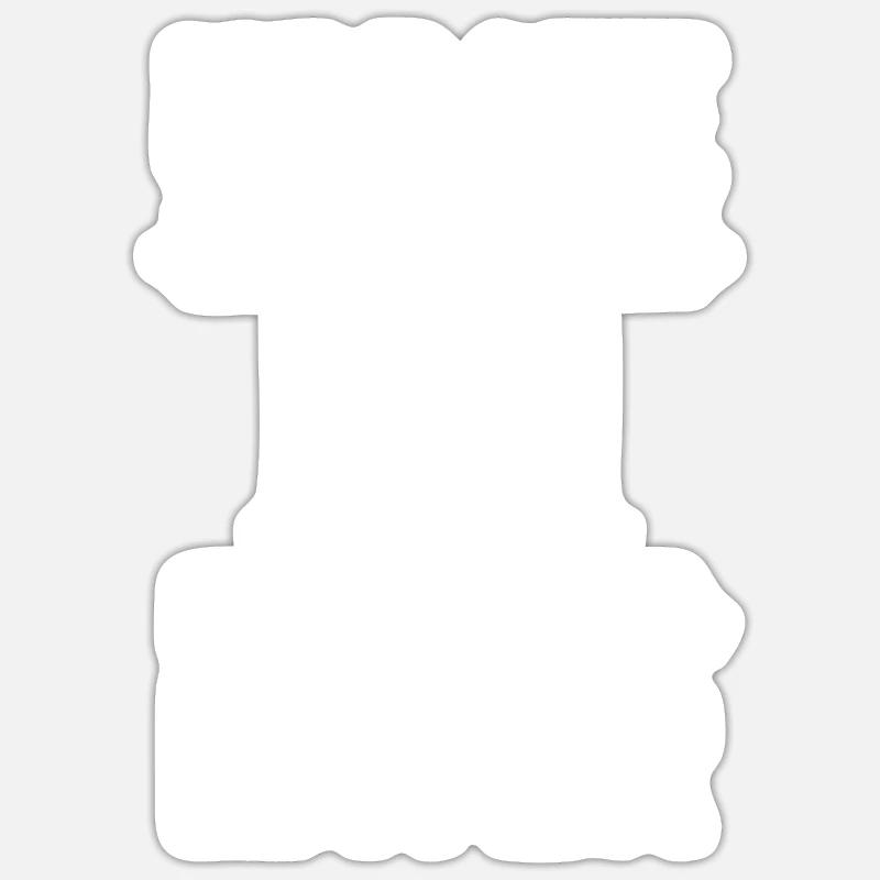 Administrator Support Nerd Computer Tech - Sticker Größe S (10 x 10 cm) - Mattweiß
