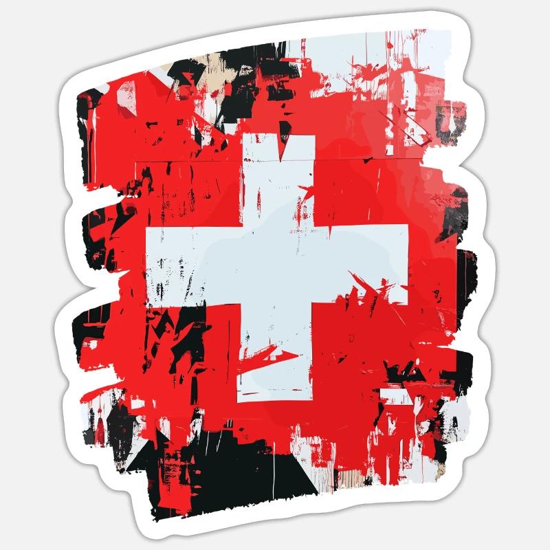 Sticker Größe S (10 x 10 cm) - 