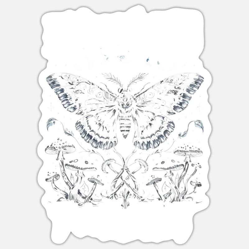 Fairycore Fee Gotisch Sticker Größe S (10 x 10 cm)