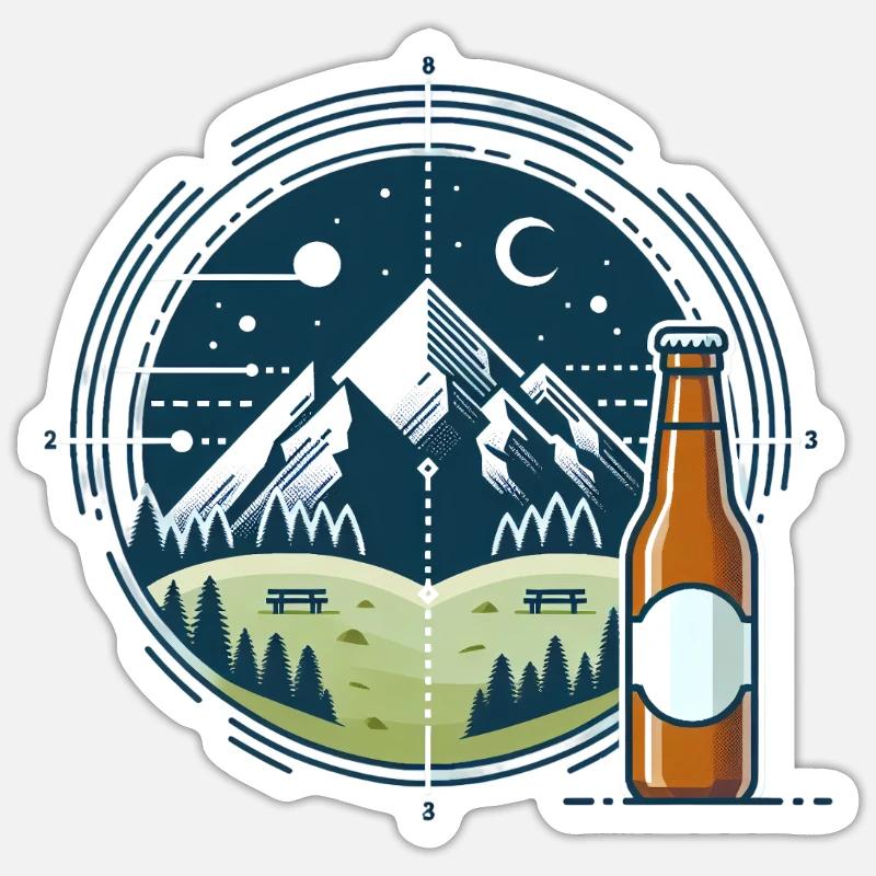 Sticker Größe S (10 x 10 cm) - 