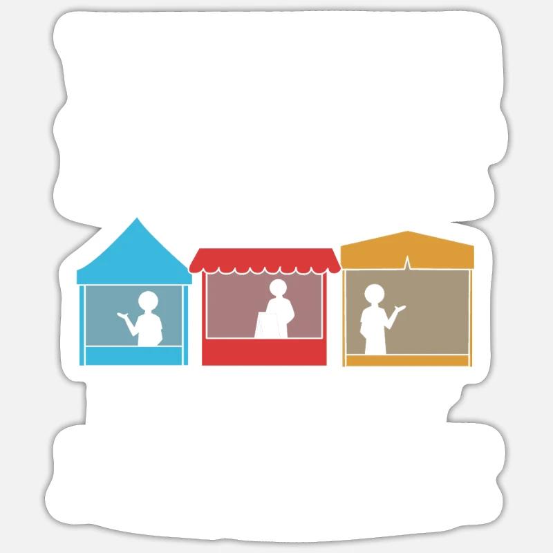 Sticker taille S (10 x 10 cm) -