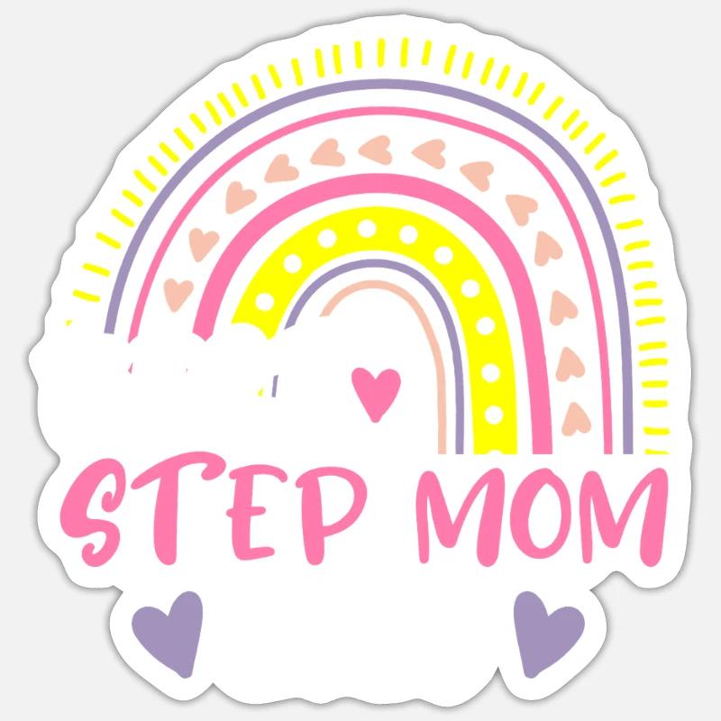 Beste Stiefmutter 2025 Sticker Größe S (10 x 10 cm)