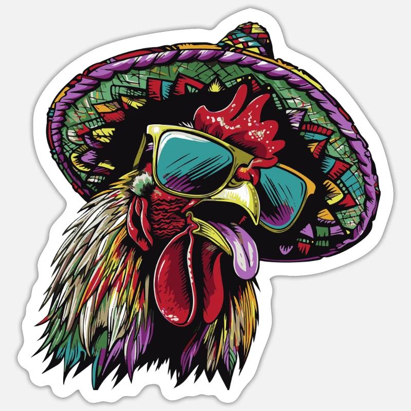 Sticker taille S (10 x 10 cm) - 
