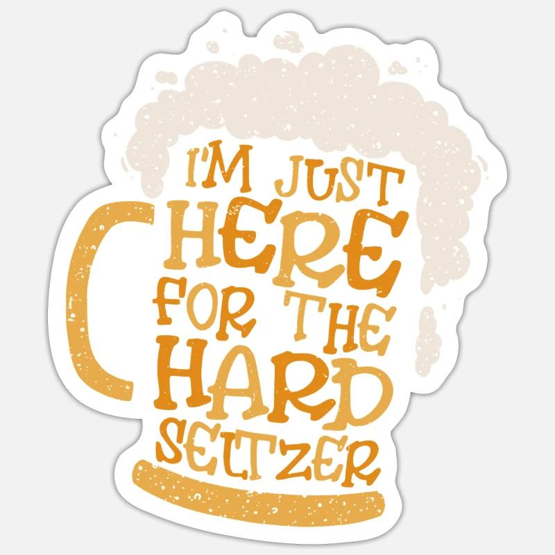 Bar Crawl Pub Crawl - Sticker size S (10 x 10 cm) - white matte