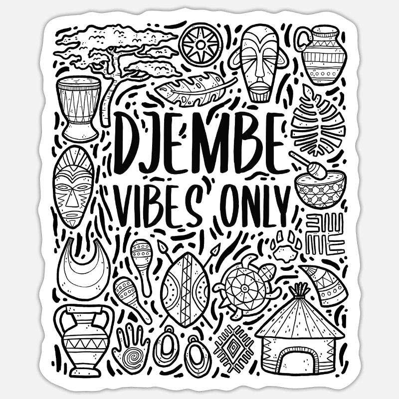 Sticker Größe S (10 x 10 cm) - 