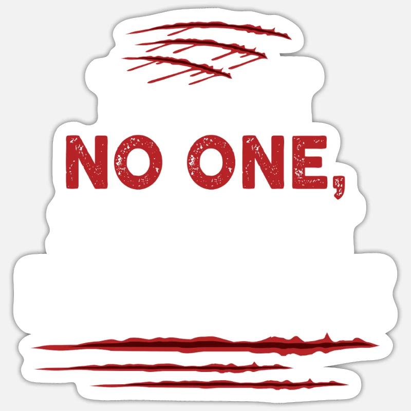 Murder Mystery Dinner Fun Night - Sticker size S (10 x 10 cm) - white matte