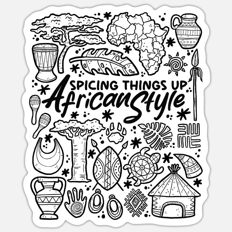 Sticker Größe S (10 x 10 cm) - 
