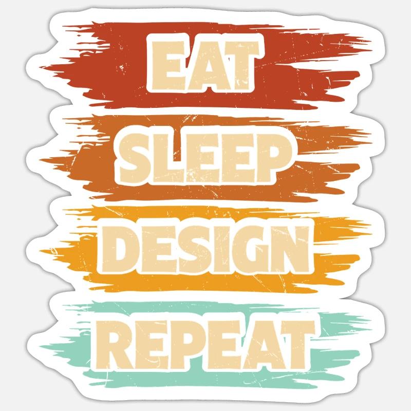 Architecte - Sticker taille S (10 x 10 cm) - blanc mat