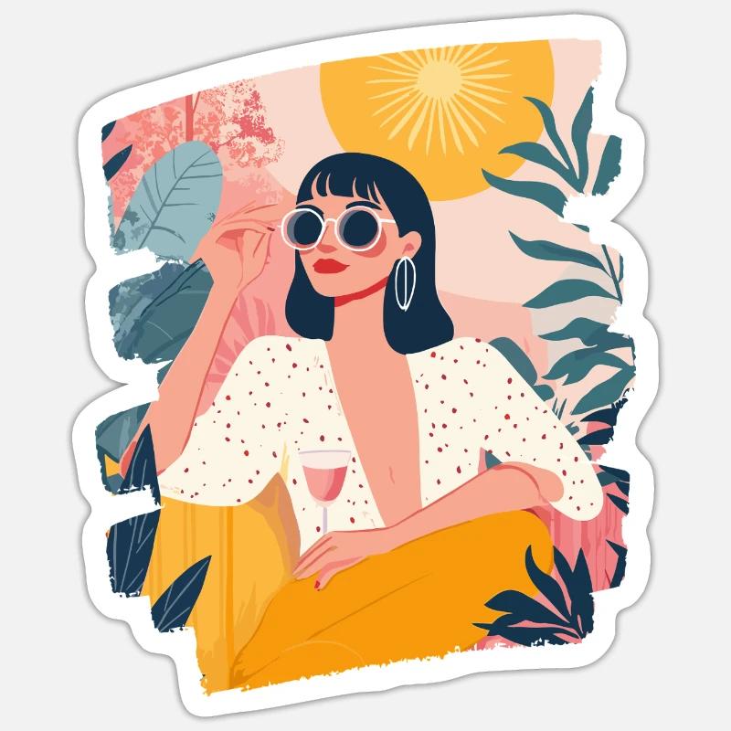 Sticker Größe S (10 x 10 cm) - 