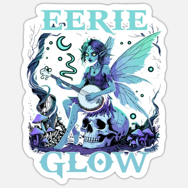 Fairycore Fee Gotisch Sticker Größe S (10 x 10 cm)