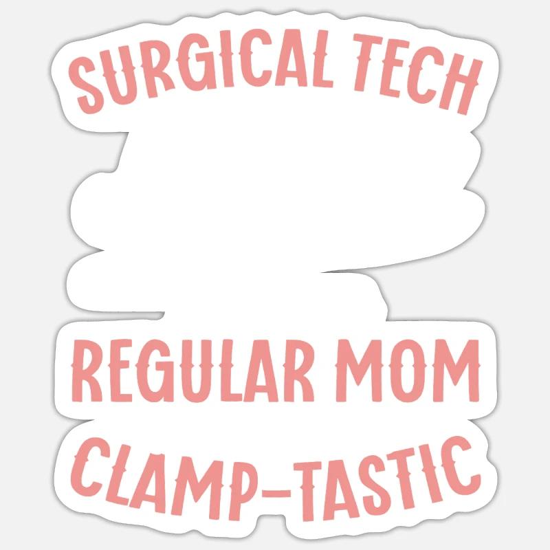 Surgical Technician Surgical Technologist Sticker size S (10 x 10 cm)
