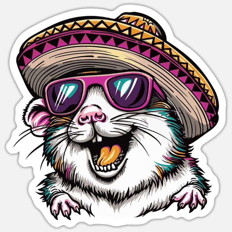 Sticker taille S (10 x 10 cm) - 