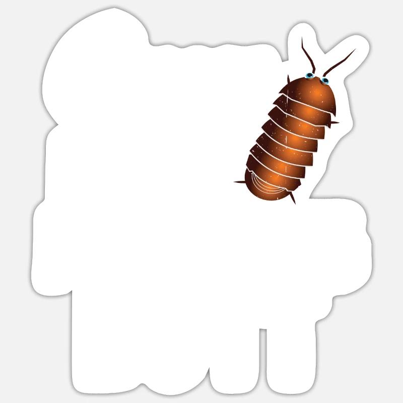 Guess what? Pill Bug Butt Sticker size S (10 x 10 cm)
