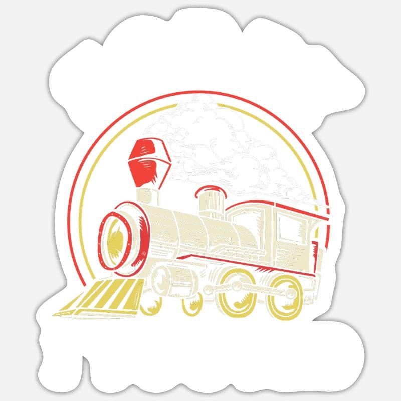 Modélisme ferroviaire Modélisme Modéliste Sticker taille S (10 x 10 cm)