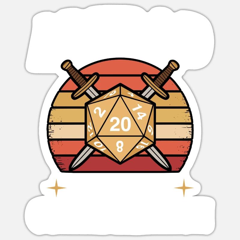 Adhd RPG Sticker size S (10 x 10 cm)