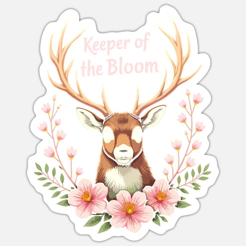 Ostara Eostre Équinoxe Sorcière Déesse Païenne Rituels Sticker taille S (10 x 10 cm)