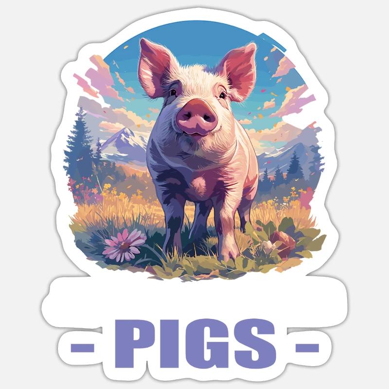 Sticker taille S (10 x 10 cm) - 