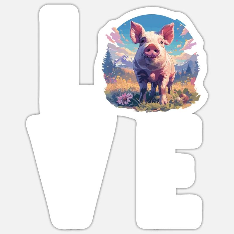 Sticker taille S (10 x 10 cm) - 