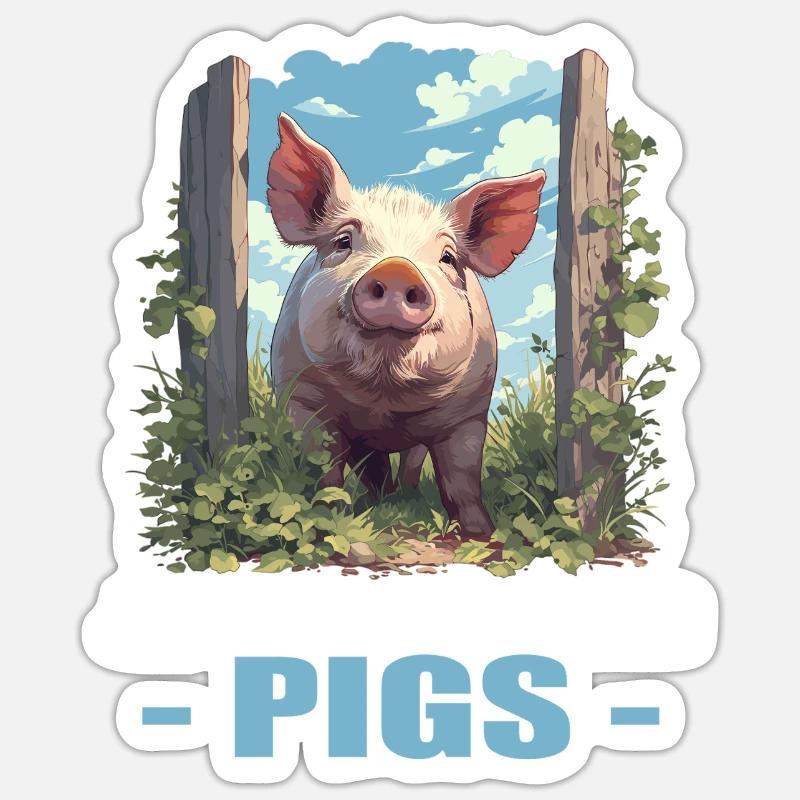 Sticker taille S (10 x 10 cm) - 