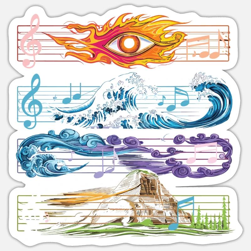 Sticker formato S (10 x 10 cm) - 