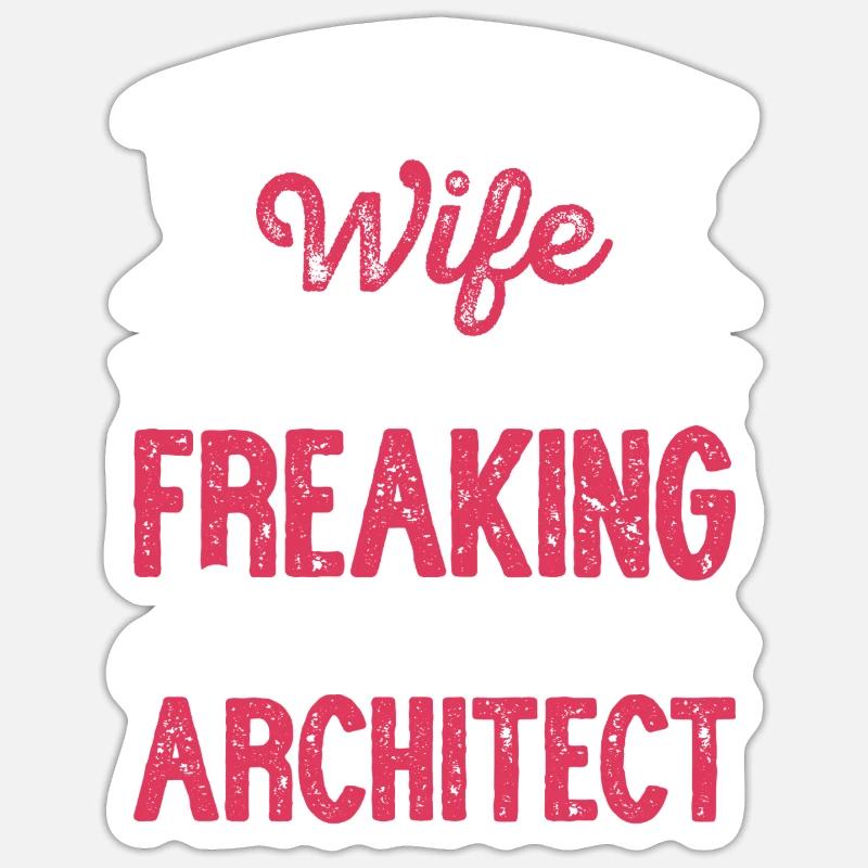 Architecte Sticker taille S (10 x 10 cm)