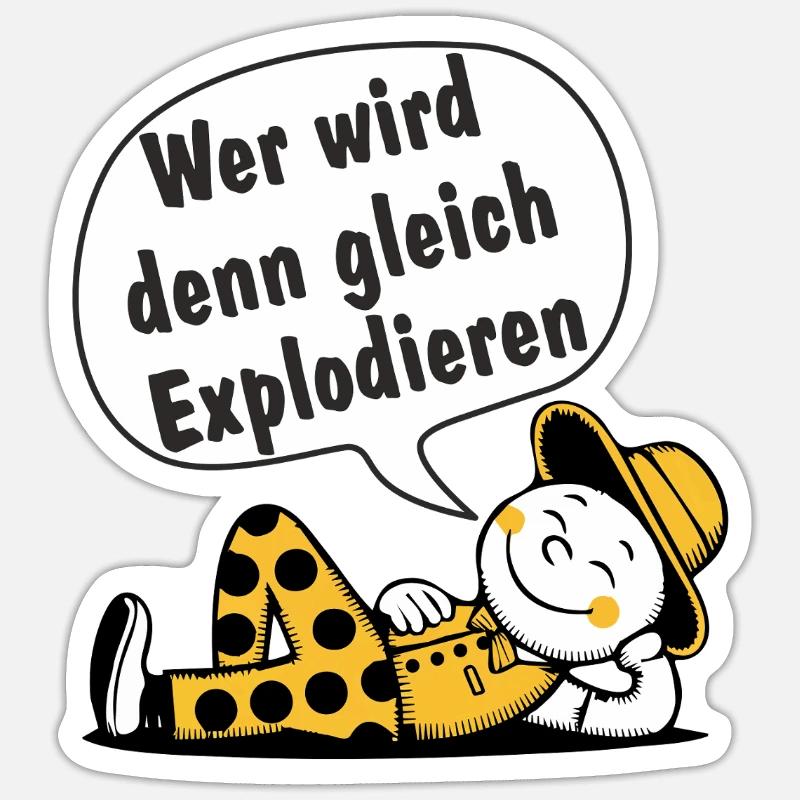 Sticker Größe S (10 x 10 cm) - 