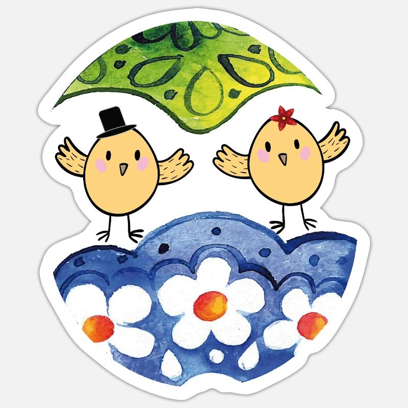 Sticker Größe S (10 x 10 cm) - 