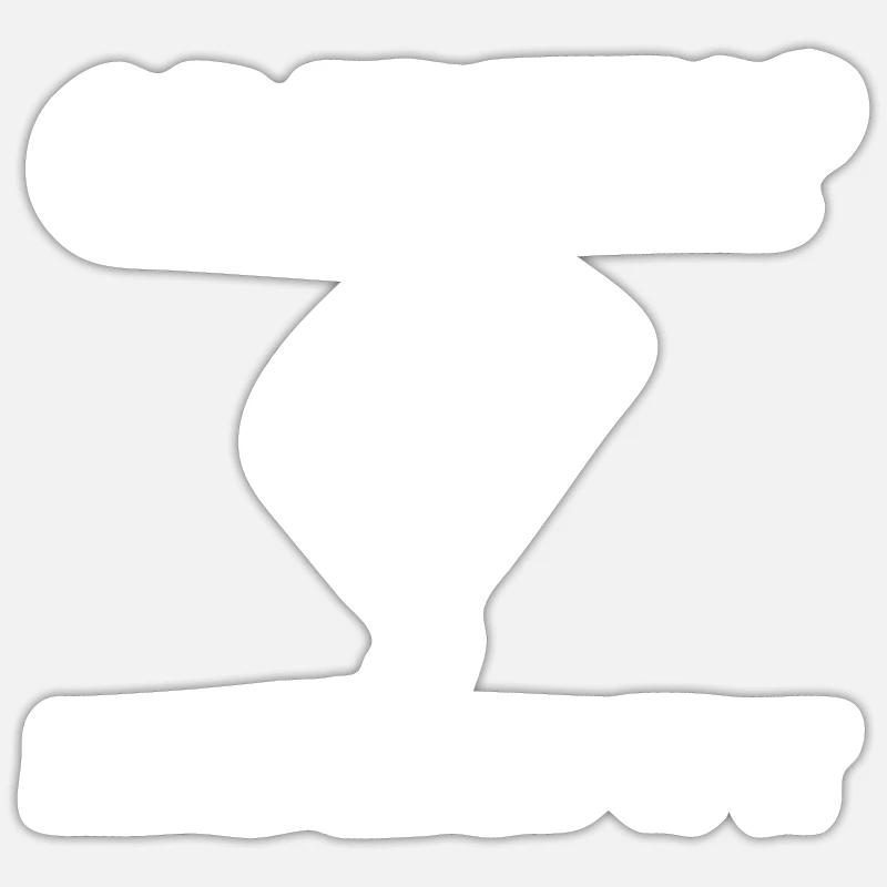 Mème hilarant de gravité de paramoteur Sticker taille S (10 x 10 cm)