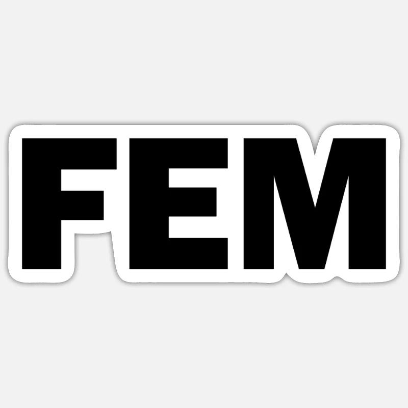 MEF Sticker taille S (10 x 10 cm)