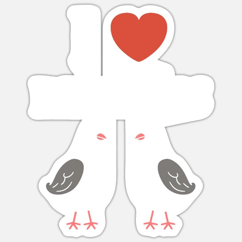 Sticker Größe S (10 x 10 cm) - 