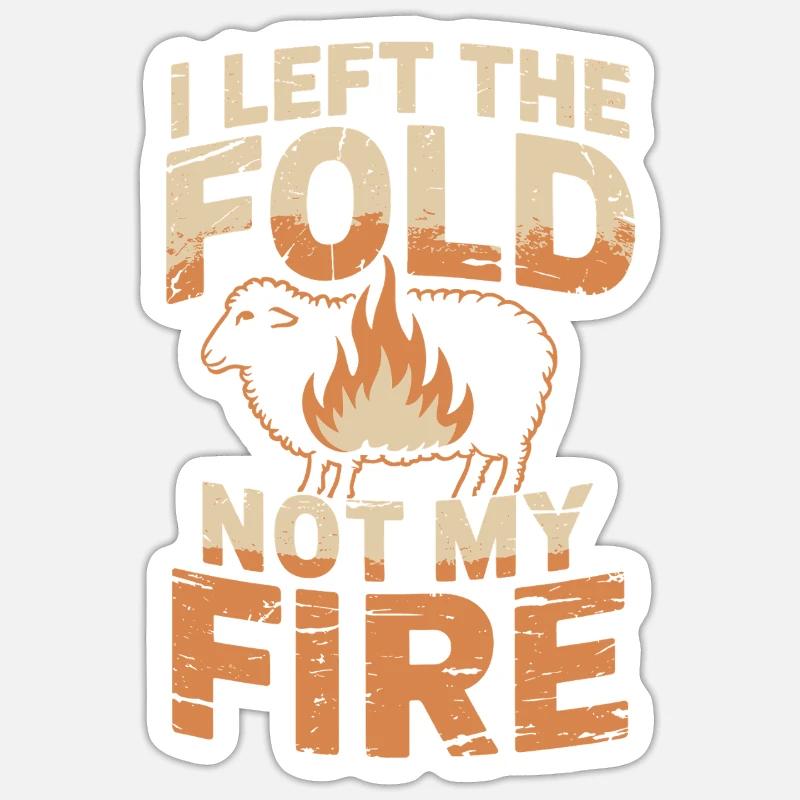 Former religious community survivors Sticker size S (10 x 10 cm)