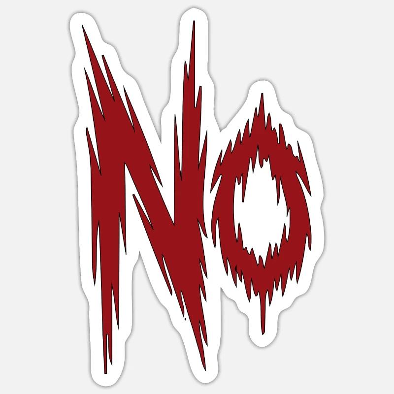 REFUSER Sticker taille S (10 x 10 cm)