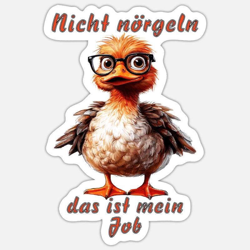 Ne vous emrangez pas, c’est mon boulot Sticker taille S (10 x 10 cm)