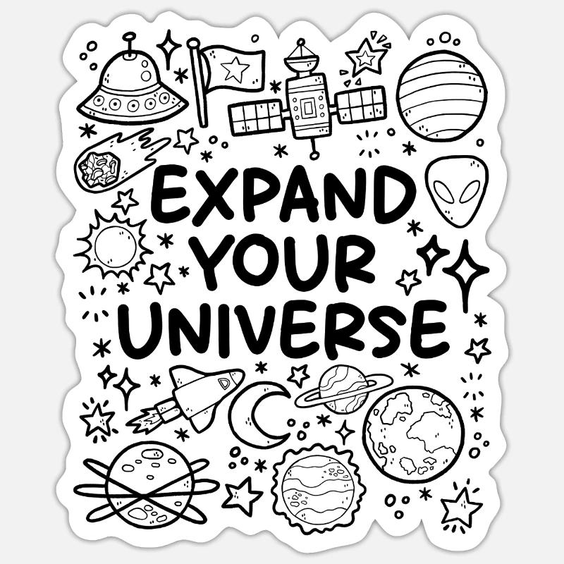 Sticker taille S (10 x 10 cm) - 