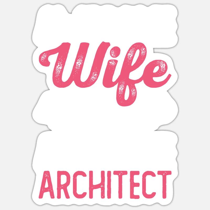 Architect Sticker size S (10 x 10 cm)
