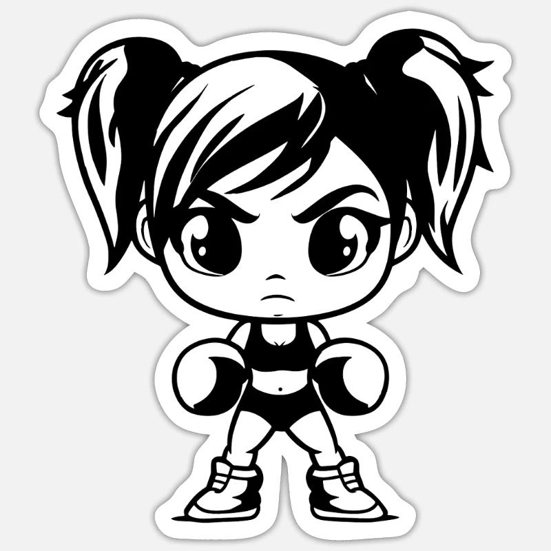 Sticker taille S (10 x 10 cm) - 