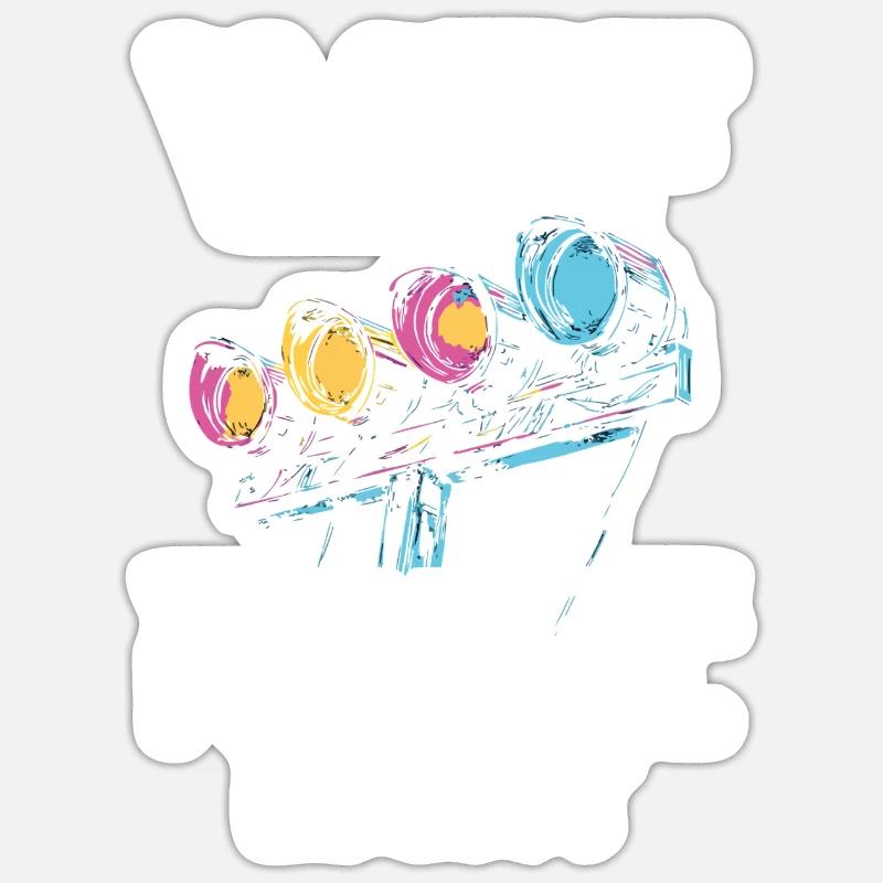 Sticker Größe S (10 x 10 cm) - 