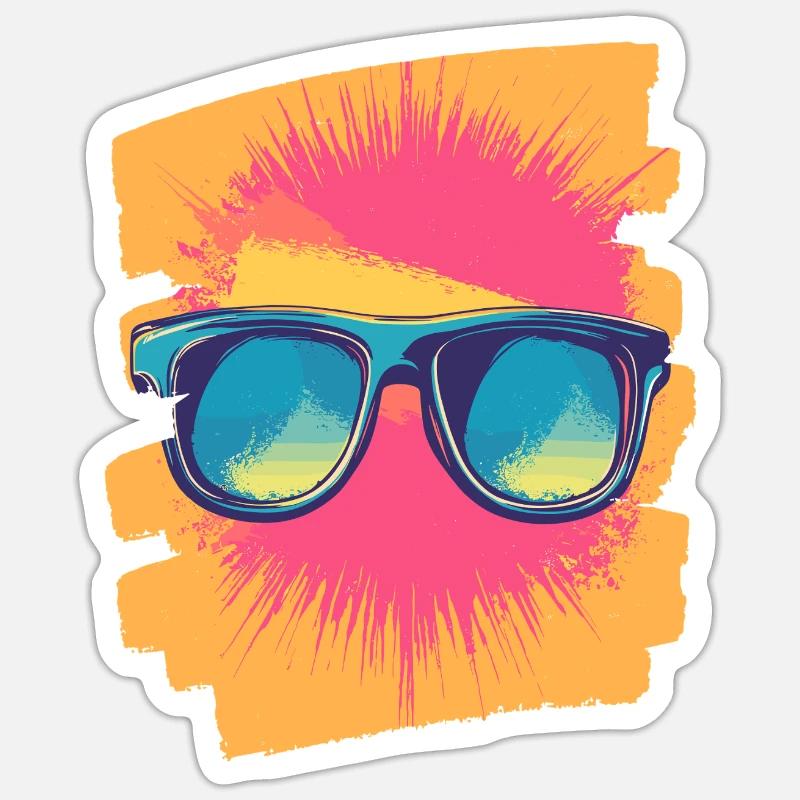 Sticker taille S (10 x 10 cm) - 