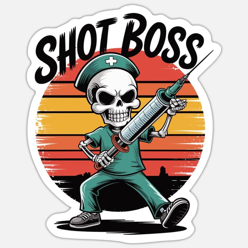 Sticker taille S (10 x 10 cm) - 