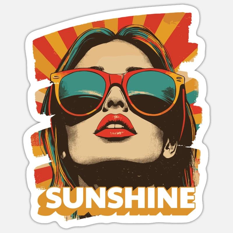 Sticker taille S (10 x 10 cm) - 