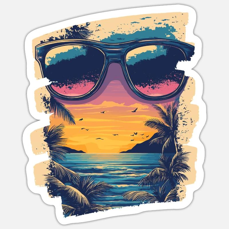 Sticker Größe S (10 x 10 cm) - 