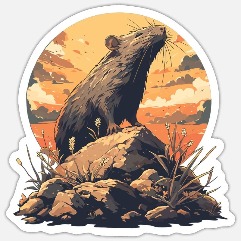 Sticker taille S (10 x 10 cm) - 