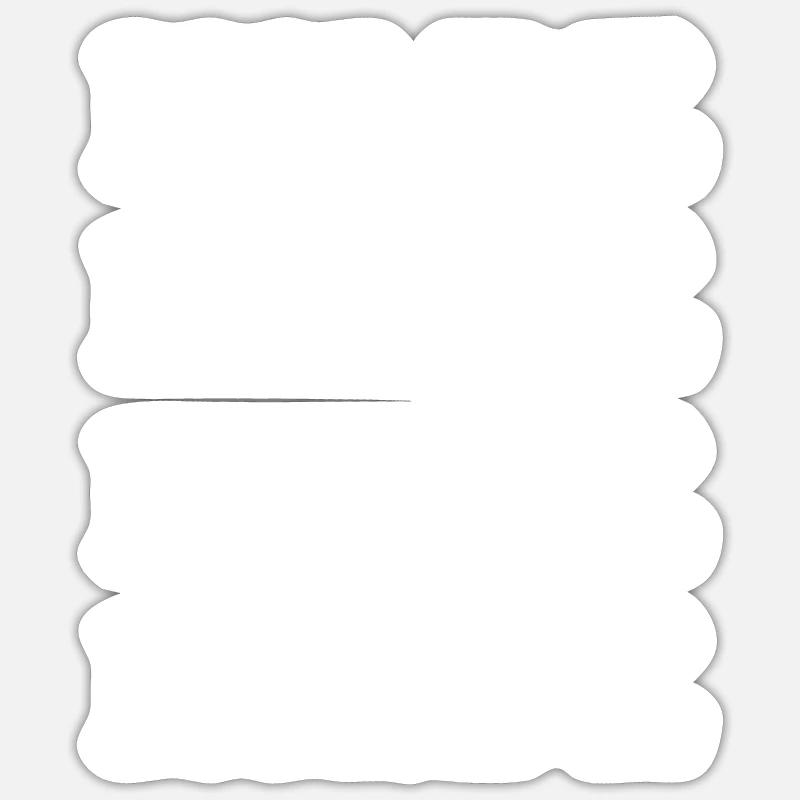 Hilde as a name - Sticker size S (10 x 10 cm) - white matte
