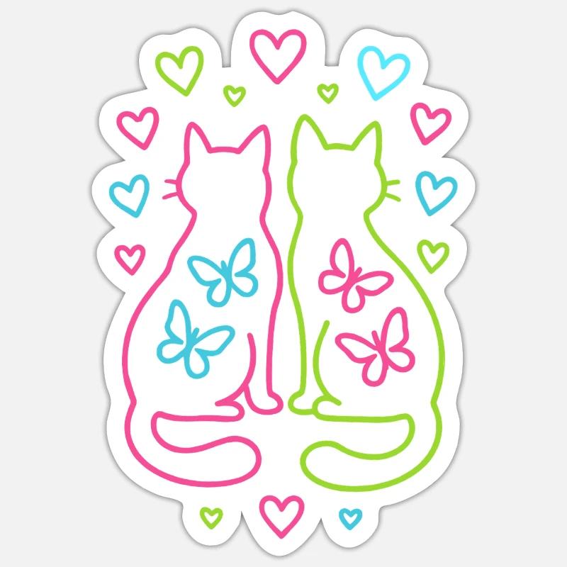 Sticker Größe S (10 x 10 cm) - 