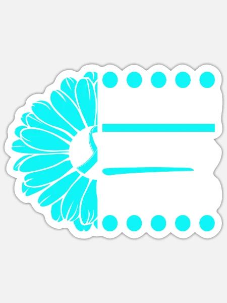 Angststörung Anxiety disorder - Sticker Größe S (10 x 10 cm) - Mattweiß