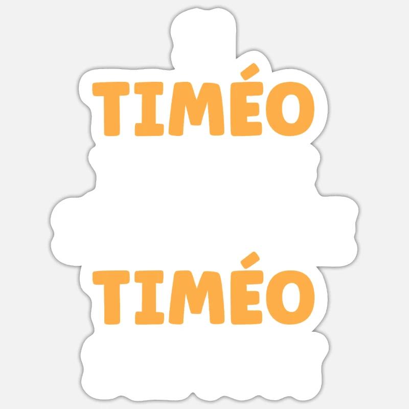 Timo Sticker taille S (10 x 10 cm)